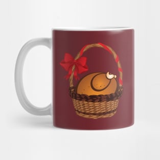 Roasted Turkey in a Basket Mug